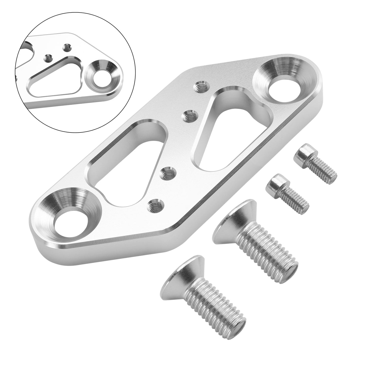 Supporto regolatore pressione carburante adatto per montaggio testata cilindro LS Billet Fit Chevy