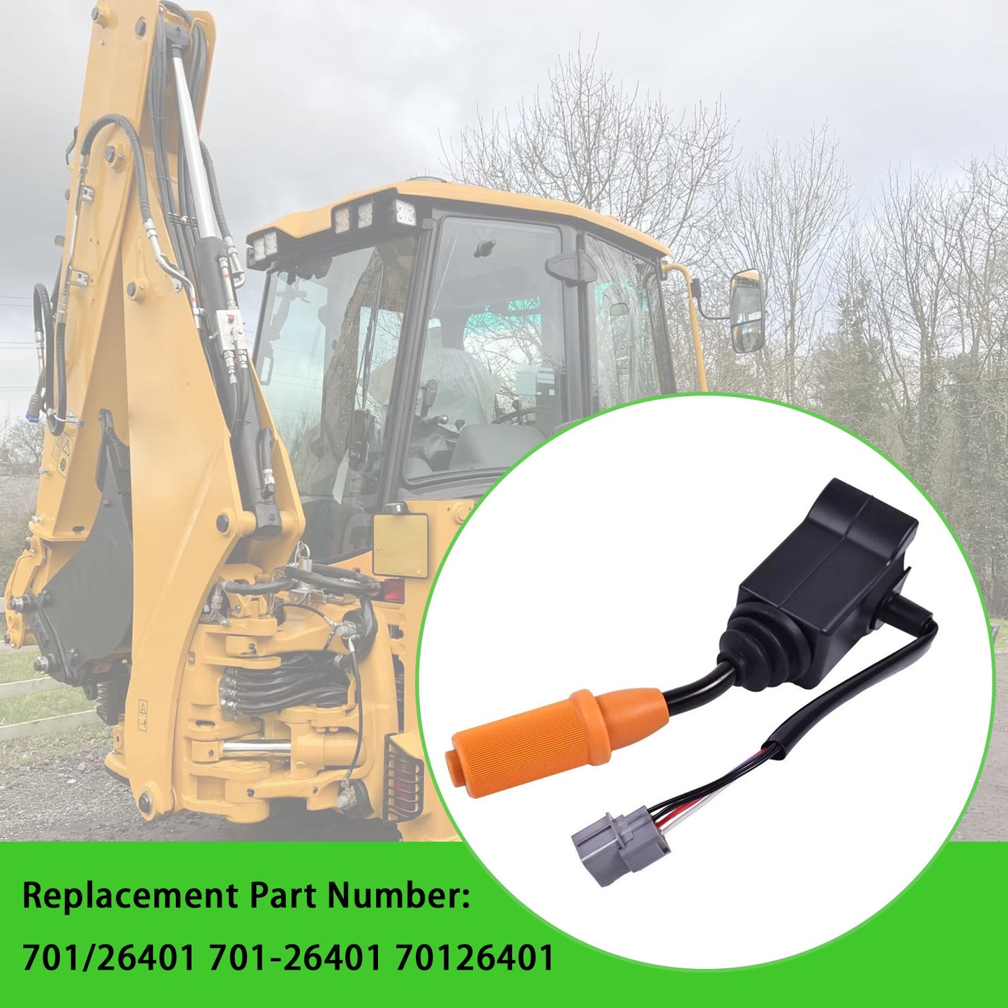 Adatto ai modelli JCB HG700 PS720 PS745 PS750 PS760 Interruttore di inversione marcia sul piantone dello sterzo 70126401