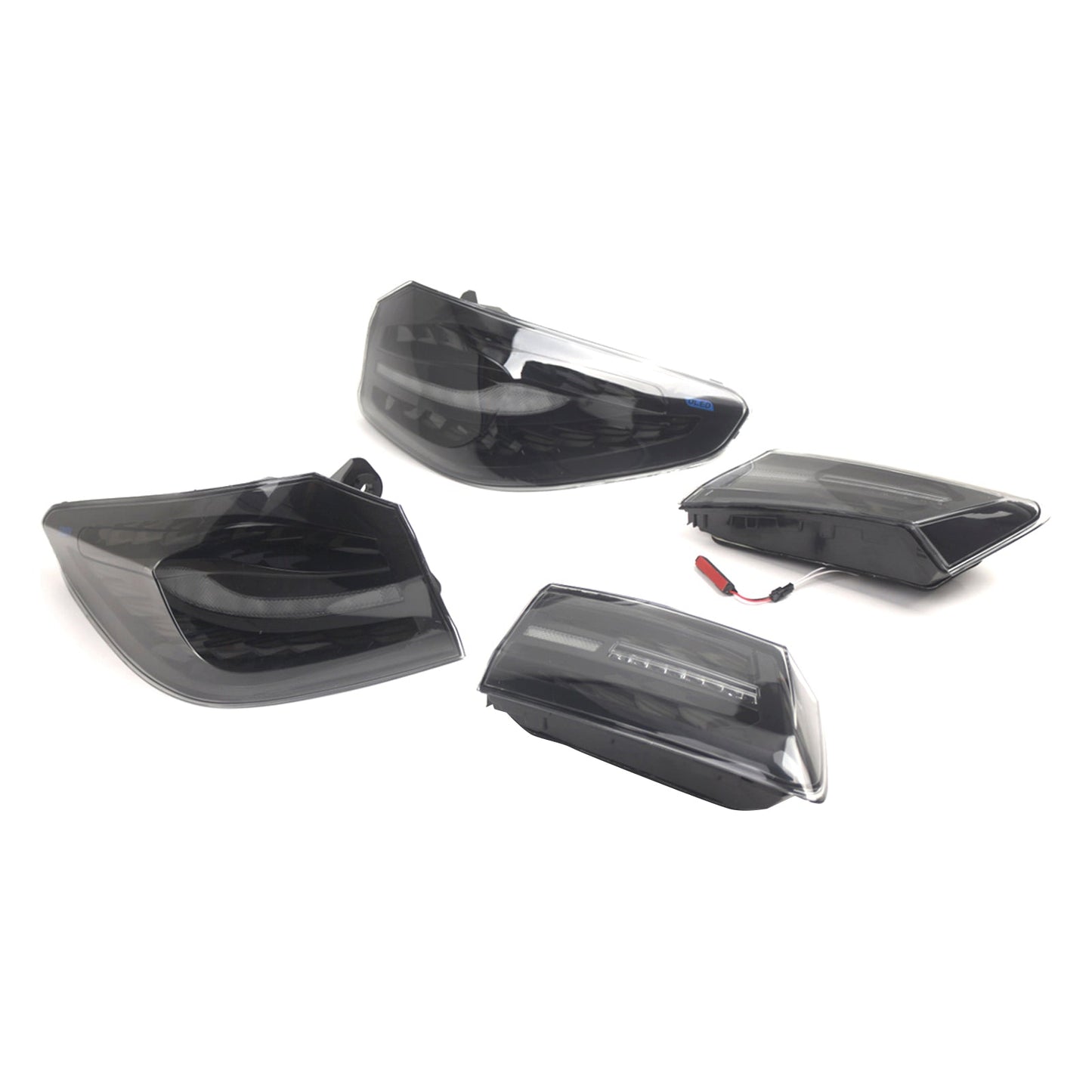 Gruppo ottico posteriore a LED fumé per BMW 5 G30 G38 L&amp;R 2018-2020 63217376469 63217376470