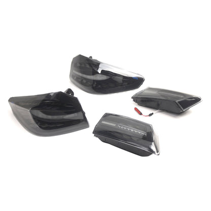 Gruppo ottico posteriore a LED fumé per BMW 5 G30 G38 L&amp;R 2018-2020 63217376469 63217376470