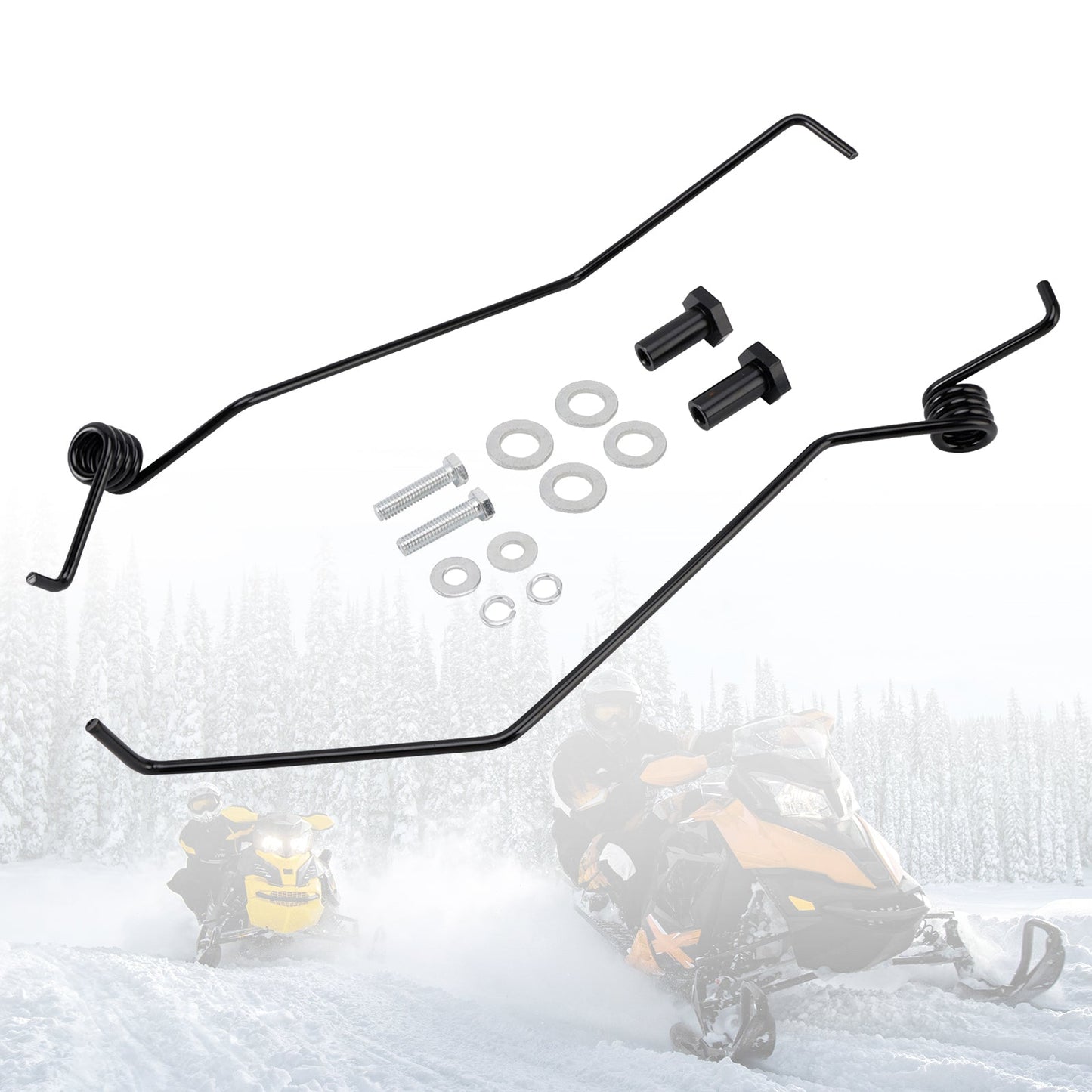 Kit raschiaghiaccio per motoslitta 4E565768 universale per Polaris Switchback Titan