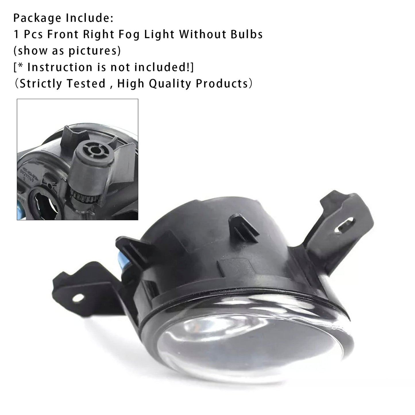 BMW X6 E71 E72 Pre-LCI 2008-2011 Lampade fendinebbia anteriori destre 1 pezzo 63177187630