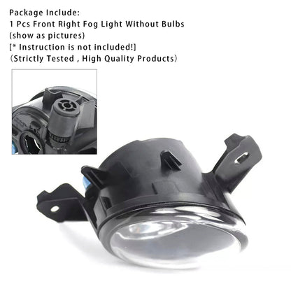 BMW X6 E71 E72 Pre-LCI 2008-2011 Lampade fendinebbia anteriori destre 1 pezzo 63177187630