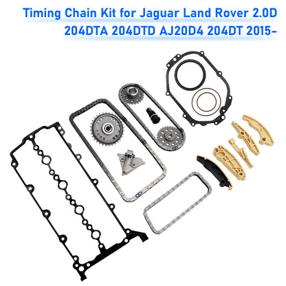 05/2015 - Kit catena di distribuzione LR07375 per Jaguar XF II (X260) 204DTD berlina del 1999
