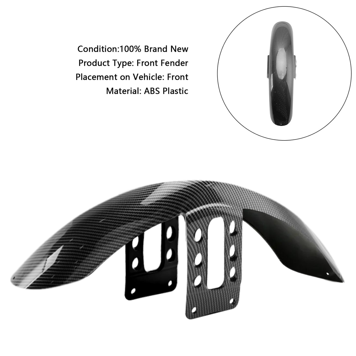 Carenatura parafango anteriore alta Sportster 883 1200 dal 1988 in poi