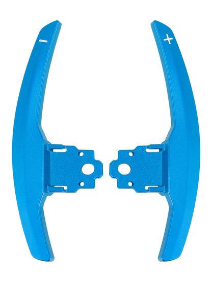 Estensione del cambio al volante per BMW Serie F F30 F31 F32 F10 X3 X5 Alluminio Blu
