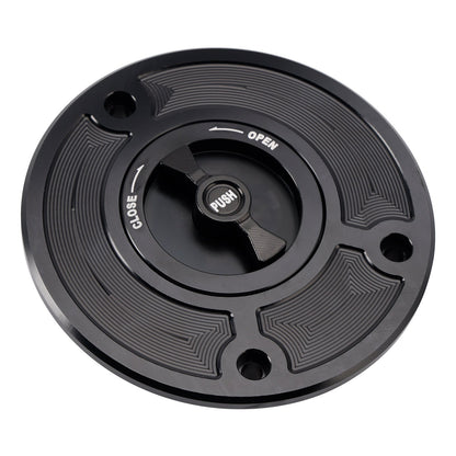 Tappo serbatoio carburante a sgancio rapido per Kawasaki ZX-10R ZX10R 2004-2005 Z1000 2003-2006