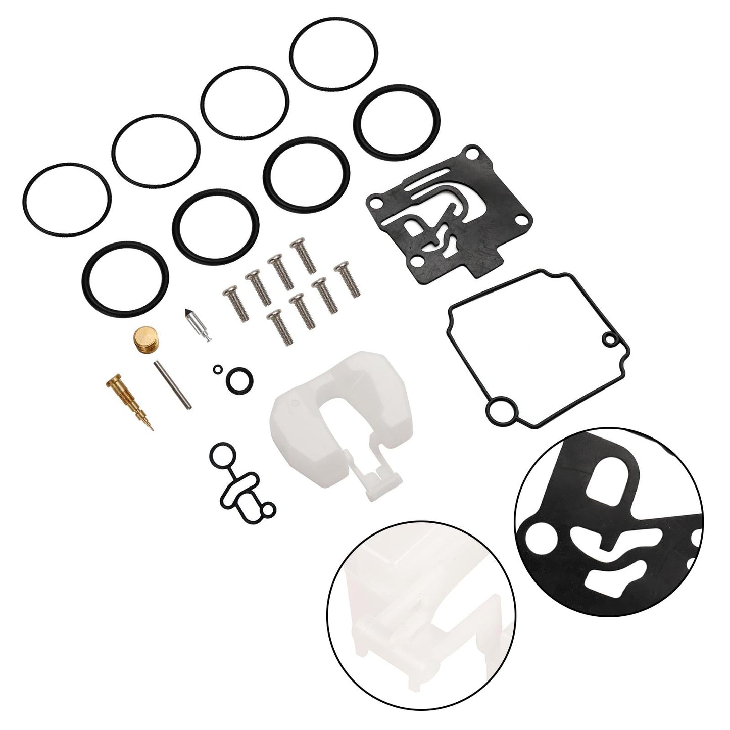 62Y-W0093-11/10-00 Per Yamaha F50-T50 CV 4 tempi 2001-2004 Kit di ricostruzione carburatore