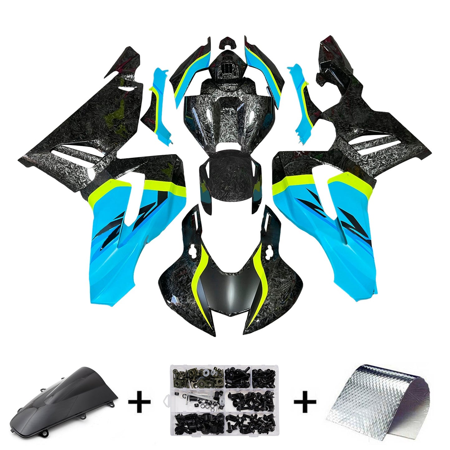 Kit carenatura iniezione plastica ABS per Honda CBR1000RR-R 2020-2023