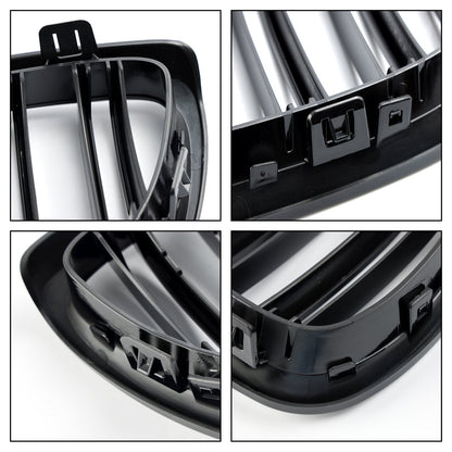 Griglia anteriore a rene nero lucido adatta per BMW E92 E93 328i 335i 2006-2010 2DR