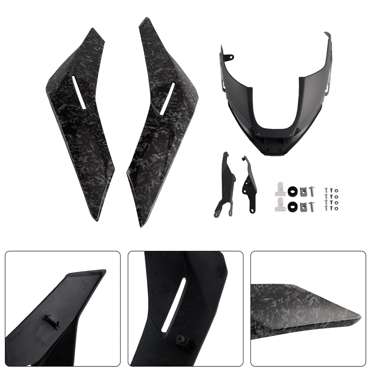 Pannelli inferiori del motore Street Triple 765 R/RS 2023-2025, carenatura protettiva