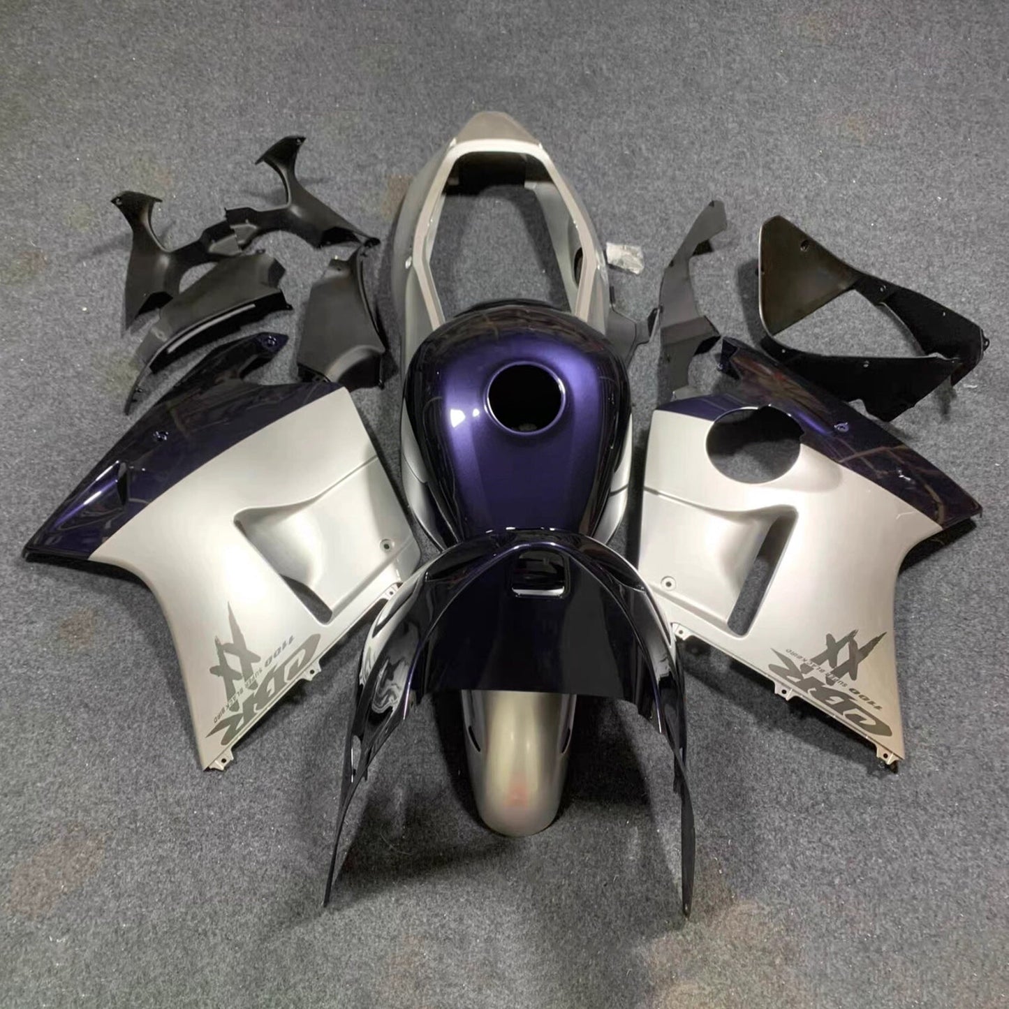 Kit di carene in ABS stampato a iniezione per Honda CBR1100XX SuperBlackBird 1996-2007