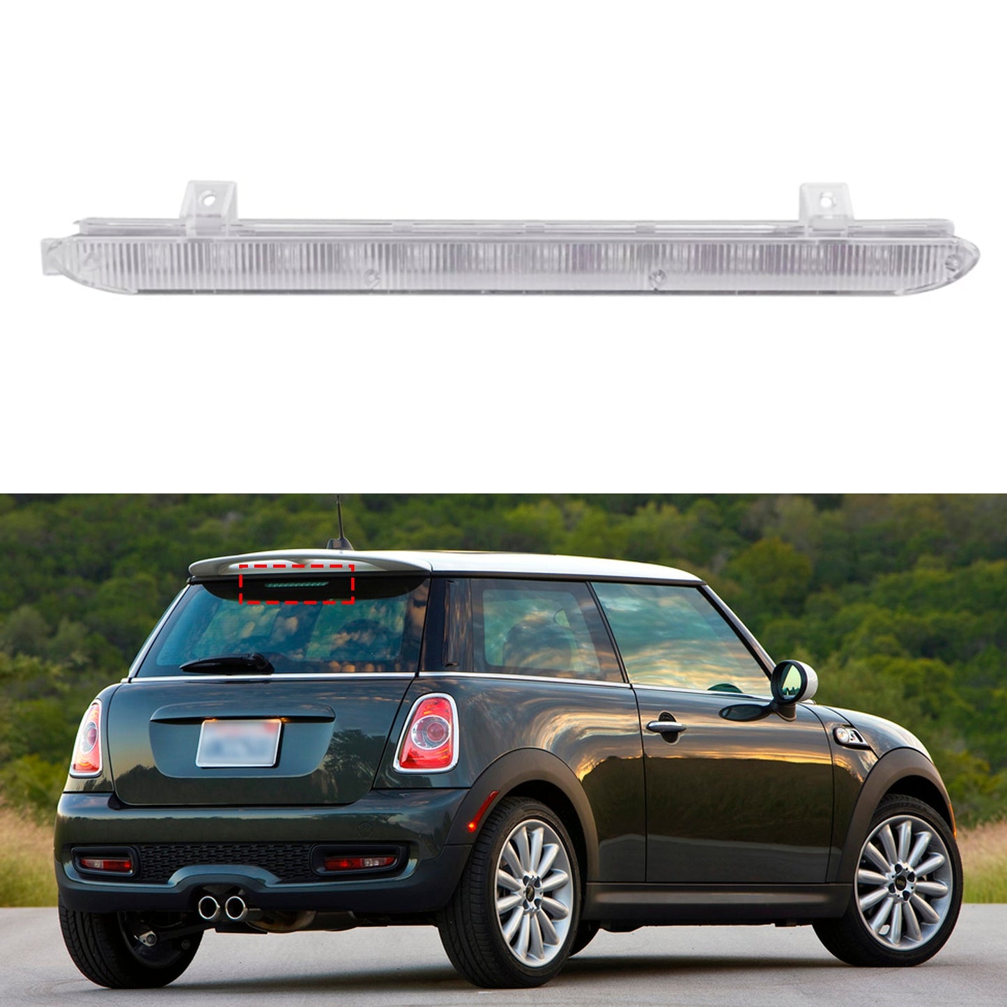 Luce di stop posteriore alta per Mini Cooper Hatch R56 Countryman R60