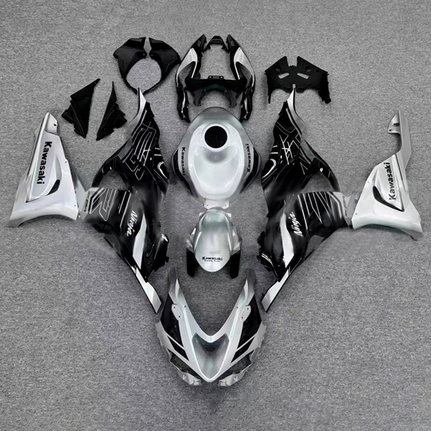 Kit carenatura iniezione in plastica ABS adatto per Kawasaki ZX-6R 2024-2026