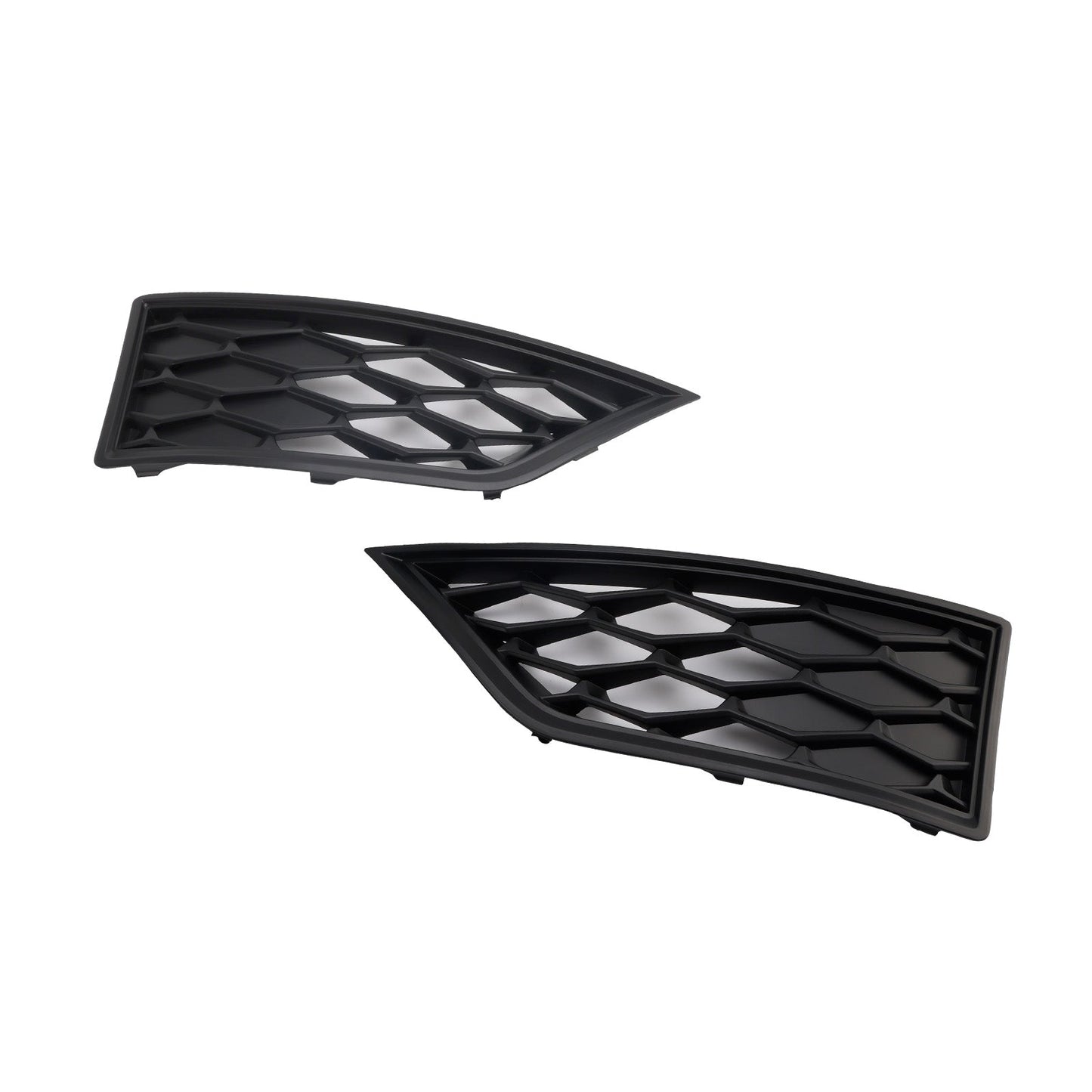 Griglia fendinebbia anteriore a nido d'ape nera per Seat Leon Cupra 5F 2012-2017