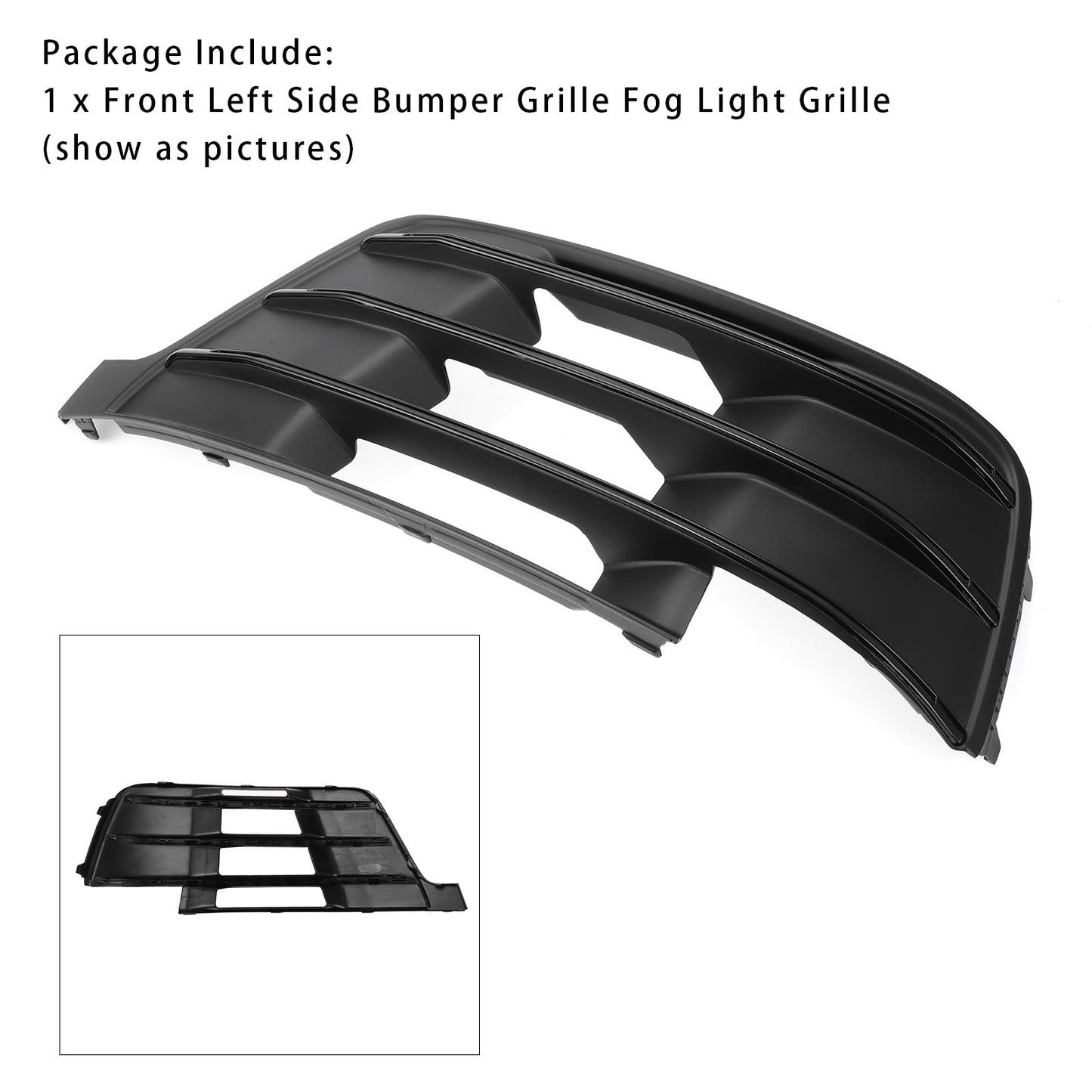 Griglia fendinebbia originale Audi Q7 S-Line 2016-2019 lato sinistro 4M0807681D