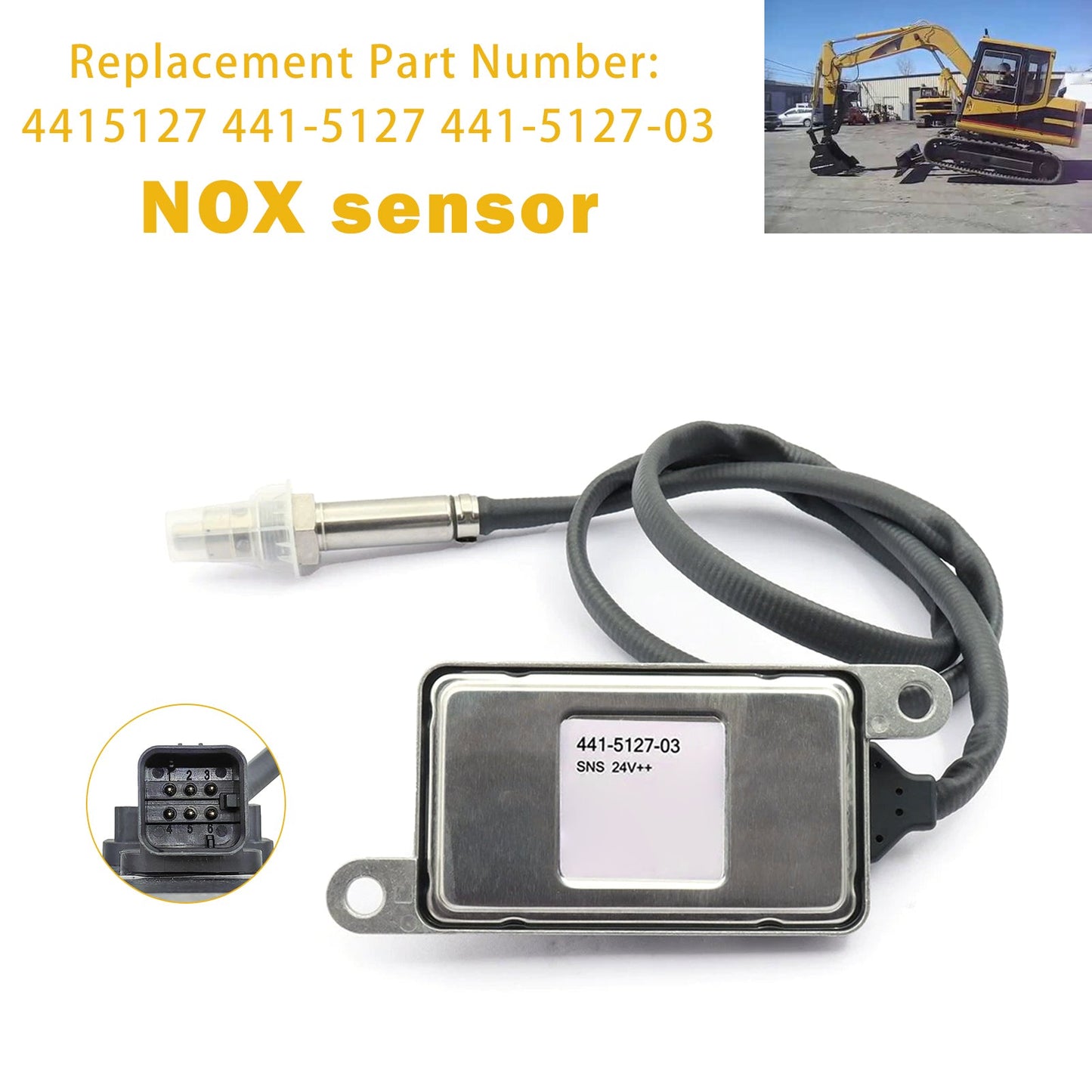 4415127 441-5127 441-5127-03 Sensore di ossido di azoto NOx per CAT Caterpillar