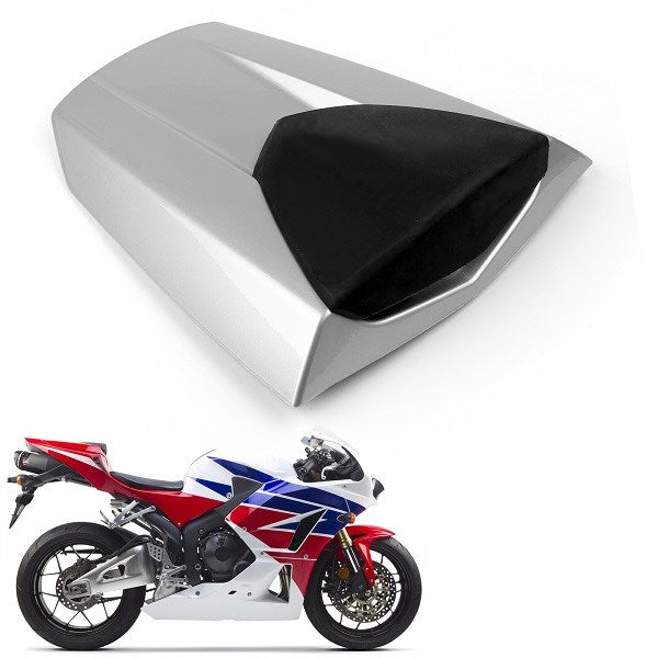 Copertura per sella passeggero posteriore, colore argento, per Honda CBR600RR 2013-2024