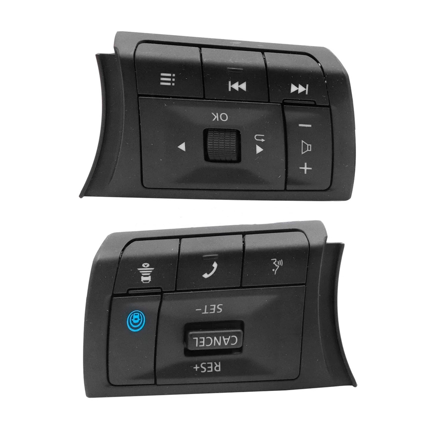 Interruttore del volume audio al volante e del cruise control per Nissan Pathfinder (Platinum, S, SL, SV) 3.5L V6 a benzina, modello 25550-6RF6B, per il 2022.