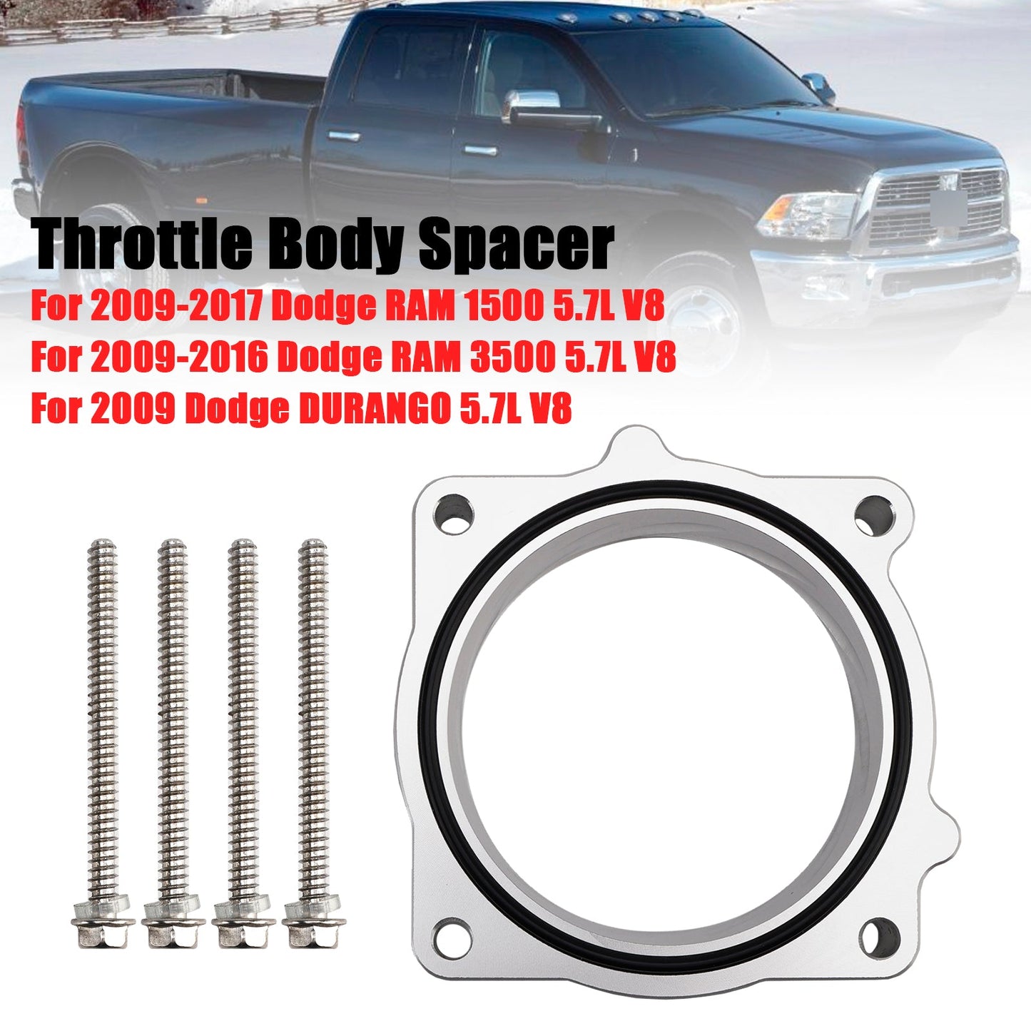 Distanziale corpo farfallato Dodge RAM 3500 5.7L V8 2009-2016