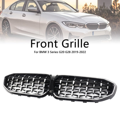 Griglia a doppio rene con diamante cromato BMW Serie 3 G20 2019-2022 51138072085