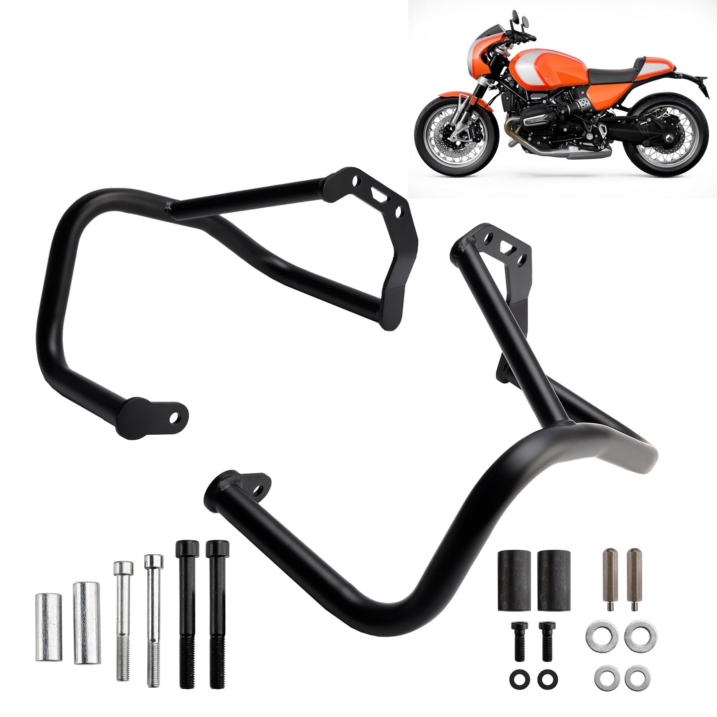 Barra di protezione motore per BMW R12 R12S R12GS Ninet 2024-2025, protezione paraurti