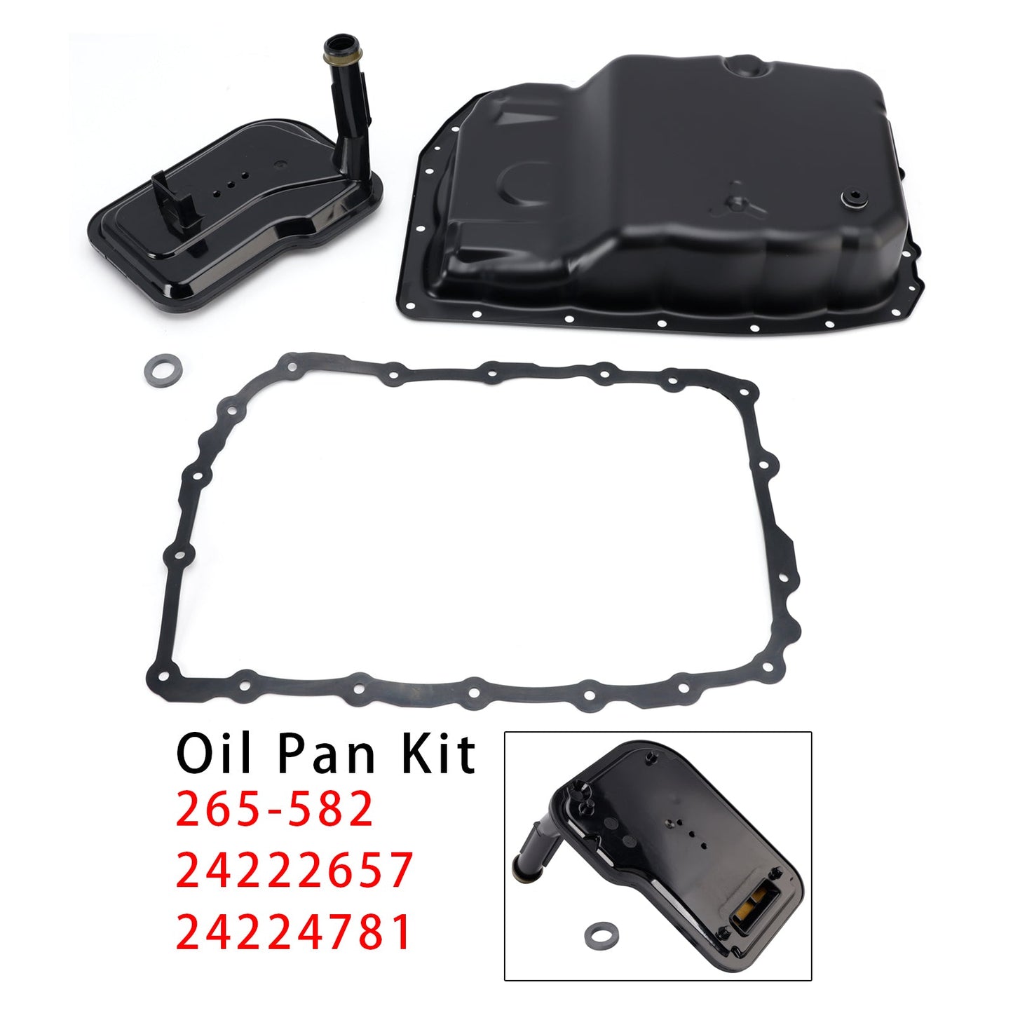 Kit coppa olio trasmissione 6L80 per Chevy Silverado 2009-2018, codice 24236933