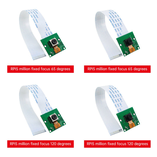Modulo telecamera Raspberry Pi 4B da 5 milioni OV5647 HD con messa a fuoco fissa/messa a fuoco automatica