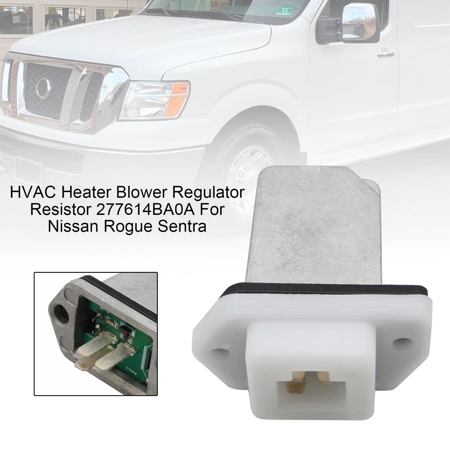 Resistenza regolatore ventola riscaldamento HVAC 277614BA0A per Nissan Rogue Sentra
