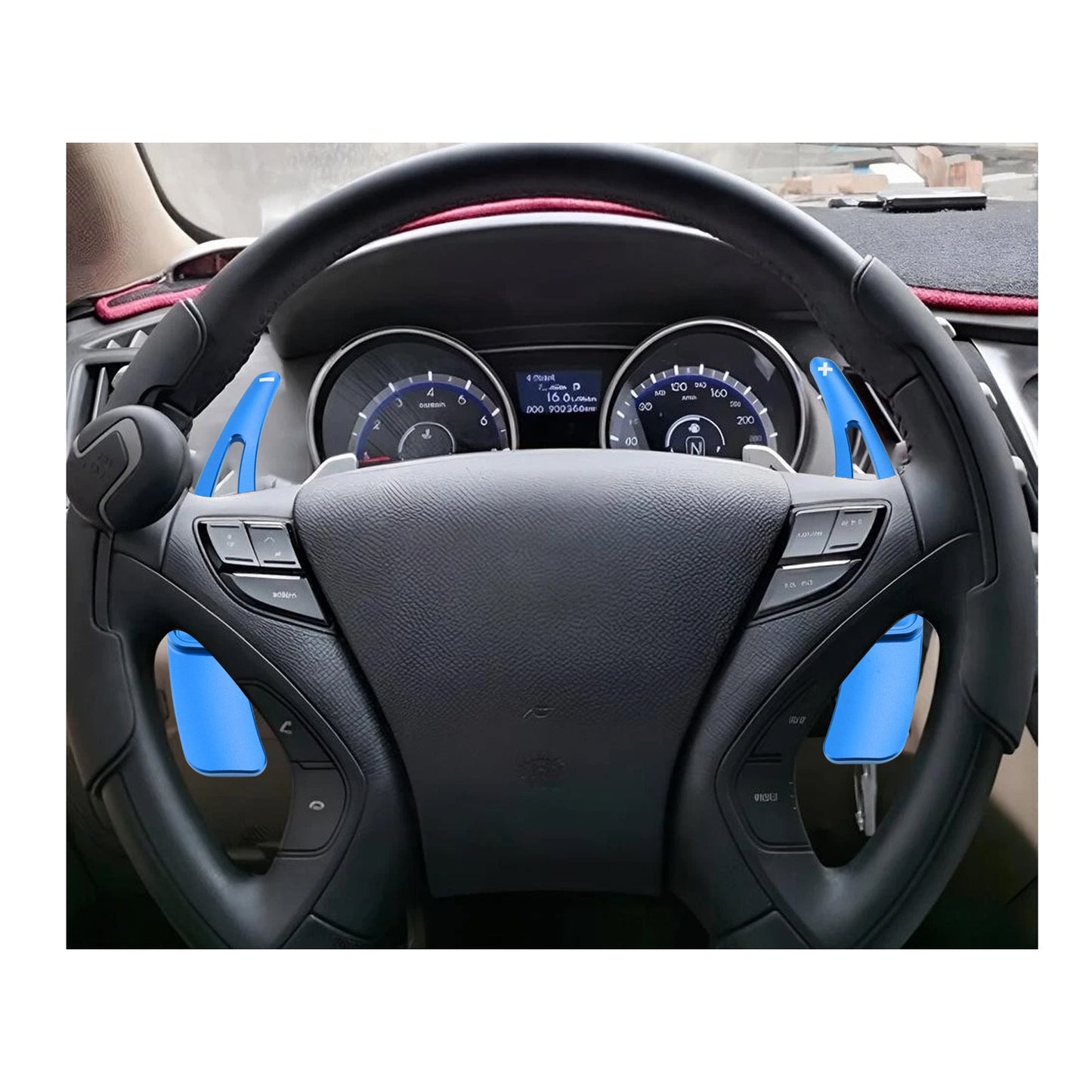Leva del cambio al volante in alluminio per Hyundai Veloster 2012-2018