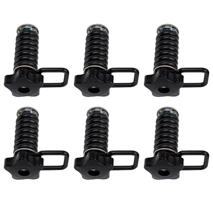 6 pezzi di anelli flessibili di ancoraggio per carico da 1 pollice per Polaris RZR Sportsman Ace 2013-2025