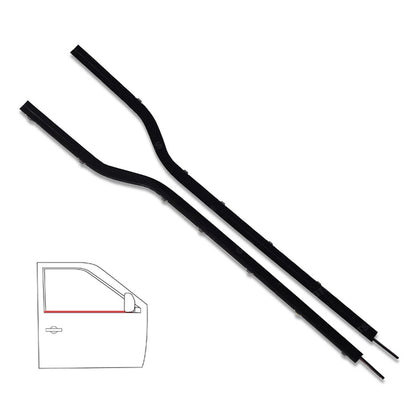 2 guarnizioni per portiere per Suzuki Vitara SE416 2D Escudo Sidekick 1988-1998