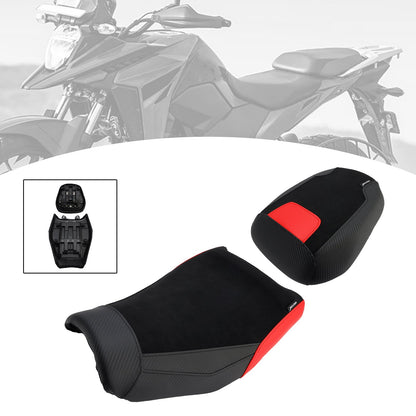 Kit cuscini passeggero Raider anteriori e posteriori per Suzuki V-Strom 250Sx 2024-2025, colore rosso