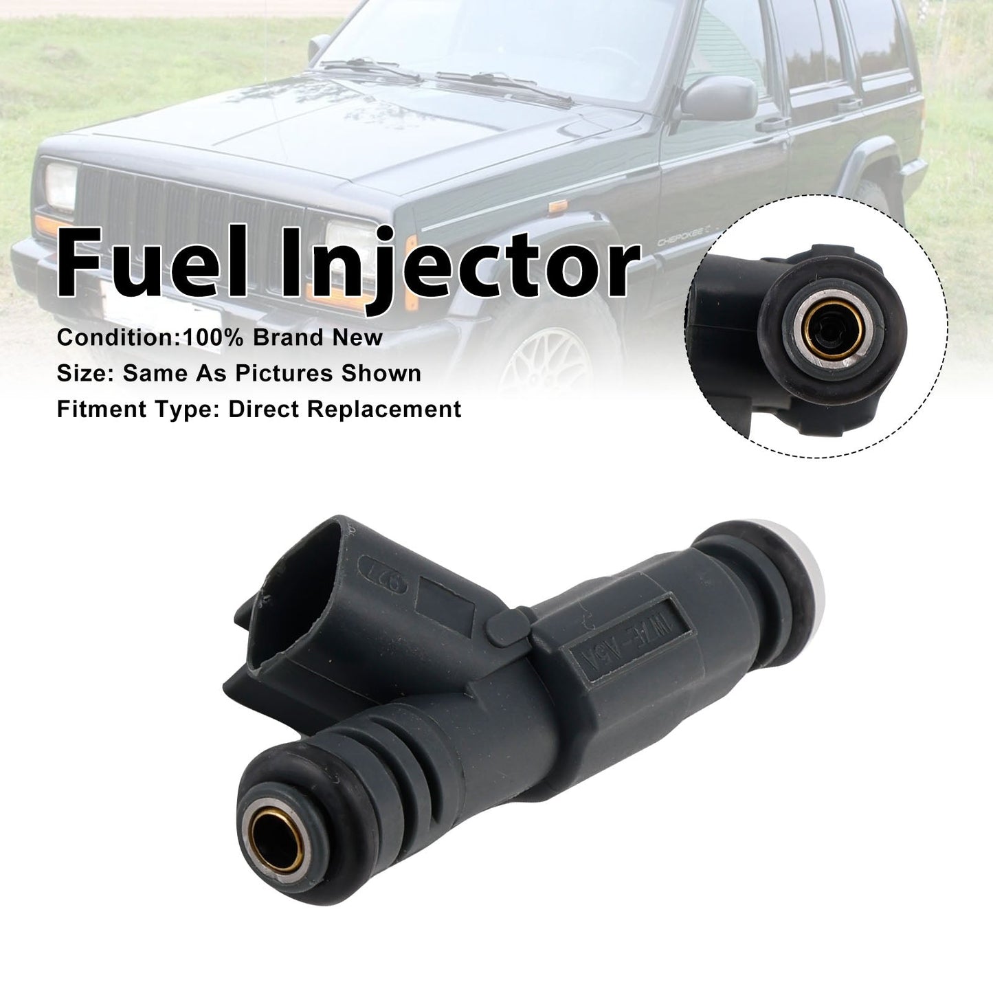 1 iniettore di carburante per Jeep Cherokee 1999-2000 TJ L4 1999-2002 0280156048