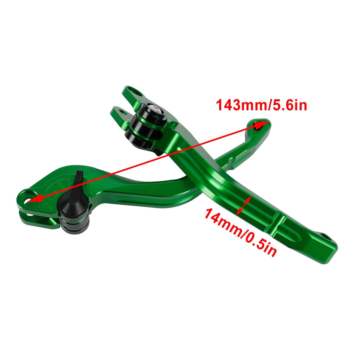 Leva freno frizione corta CNC adatta per CFMOTO 450SS 450SR 21-23 450NK 23-24