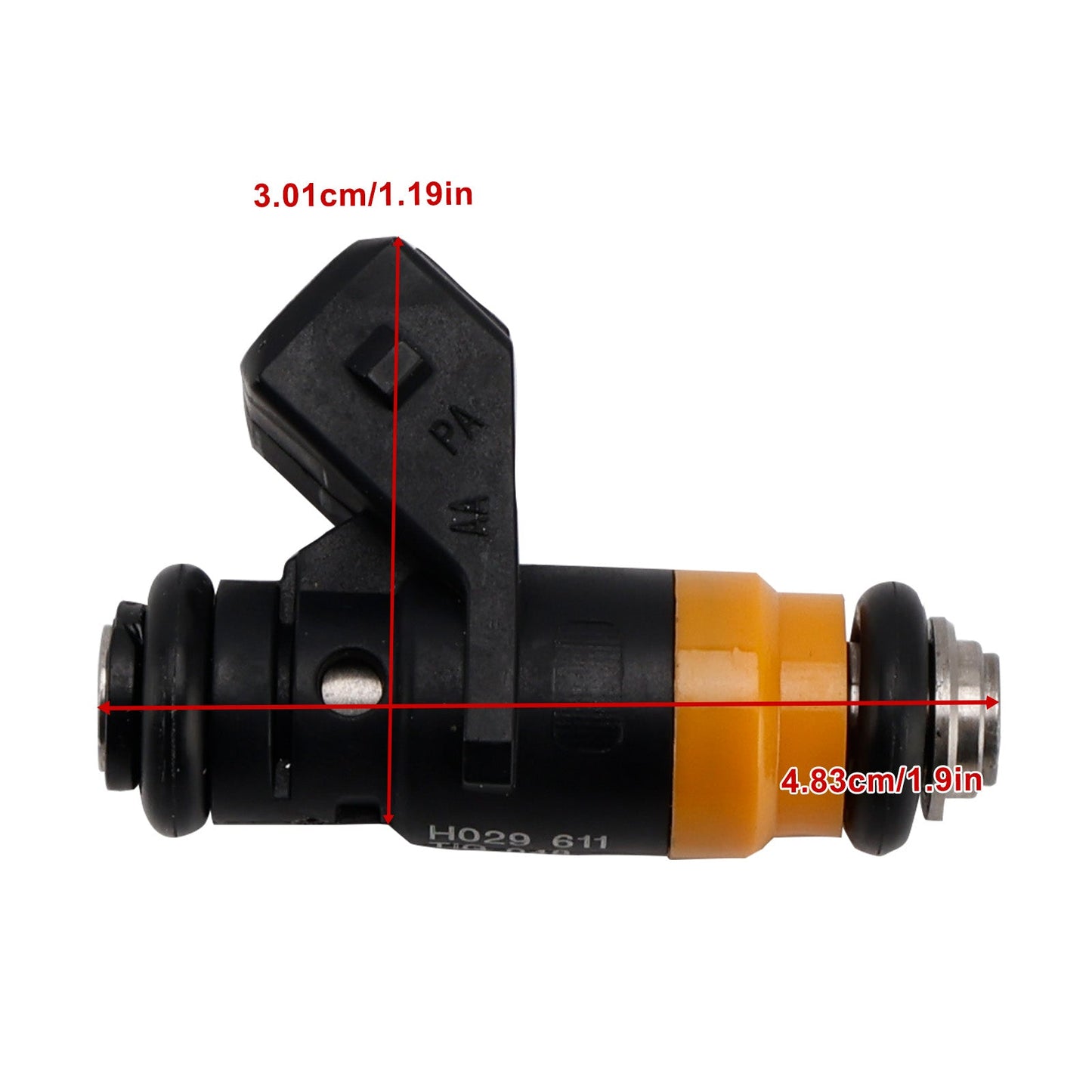 1 pz iniettore carburante per Renault Clio 2 Megane 2 Scenic 2 1.4/1.6 16V H029611