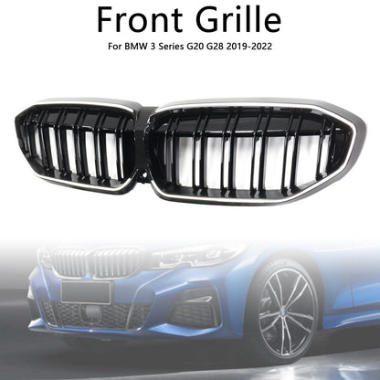 Griglia a doppio rene nera BMW Serie 3 G20 2019-2022 51138072085