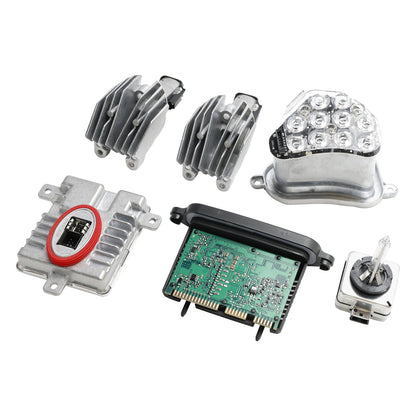 Kit diodo modulo LED lampadina ballast xeno RH per BMW Serie 5 528i 535i 2011-2013