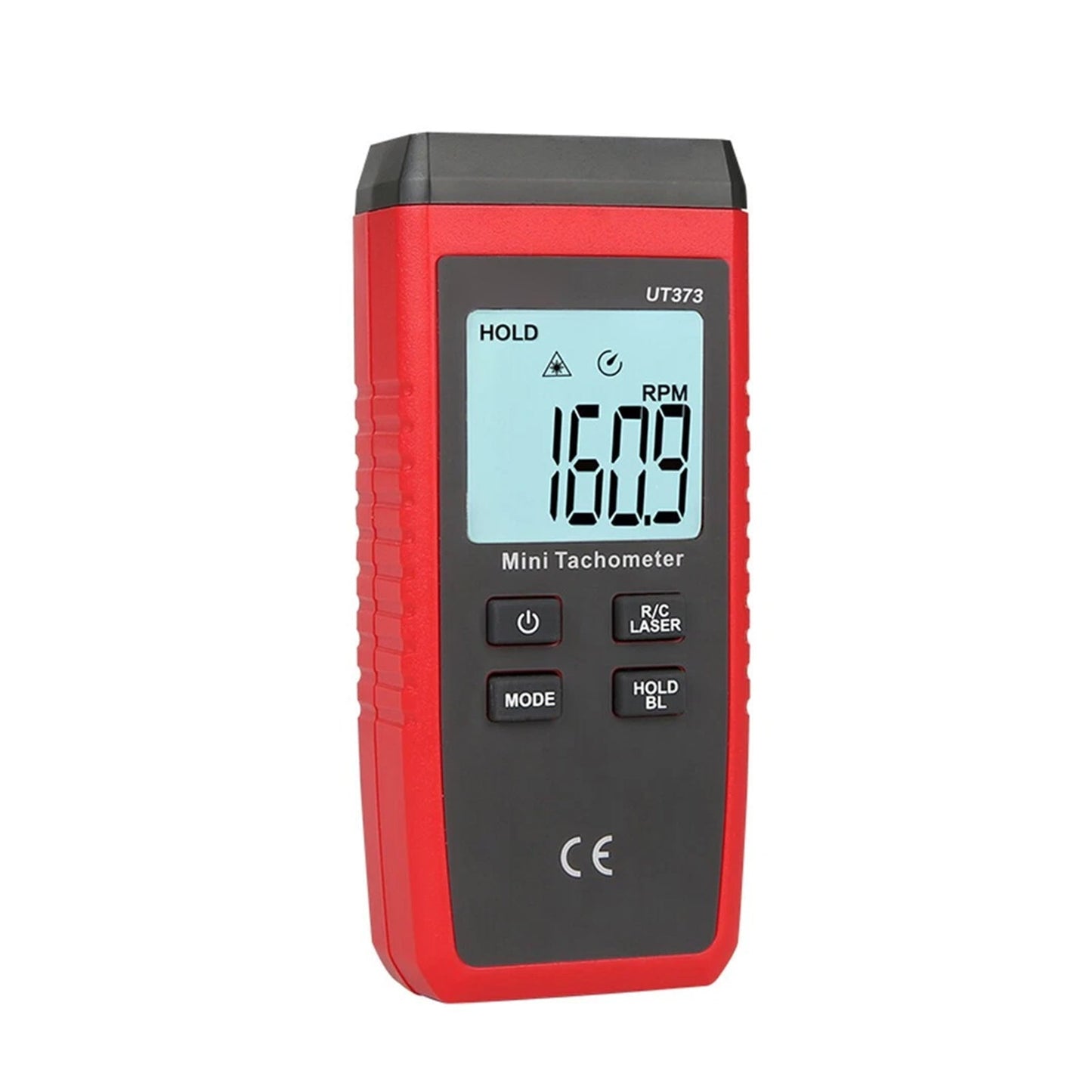 UT373 Mini contagiri digitale LCD senza contatto con laser e tester di velocità RPM