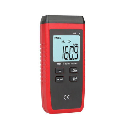 UT373 Mini contagiri digitale LCD senza contatto con laser e tester di velocità RPM