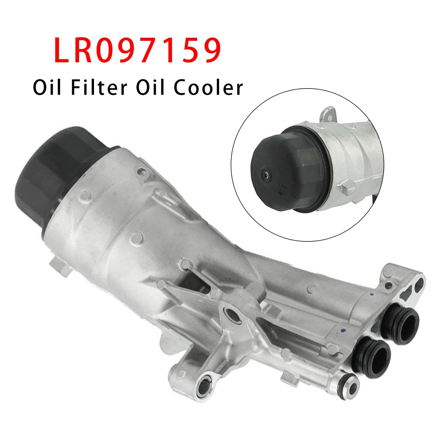 2012-2018 Per Range Rover Evoque (L538) Gruppo filtro olio motore e radiatore olio LR097159