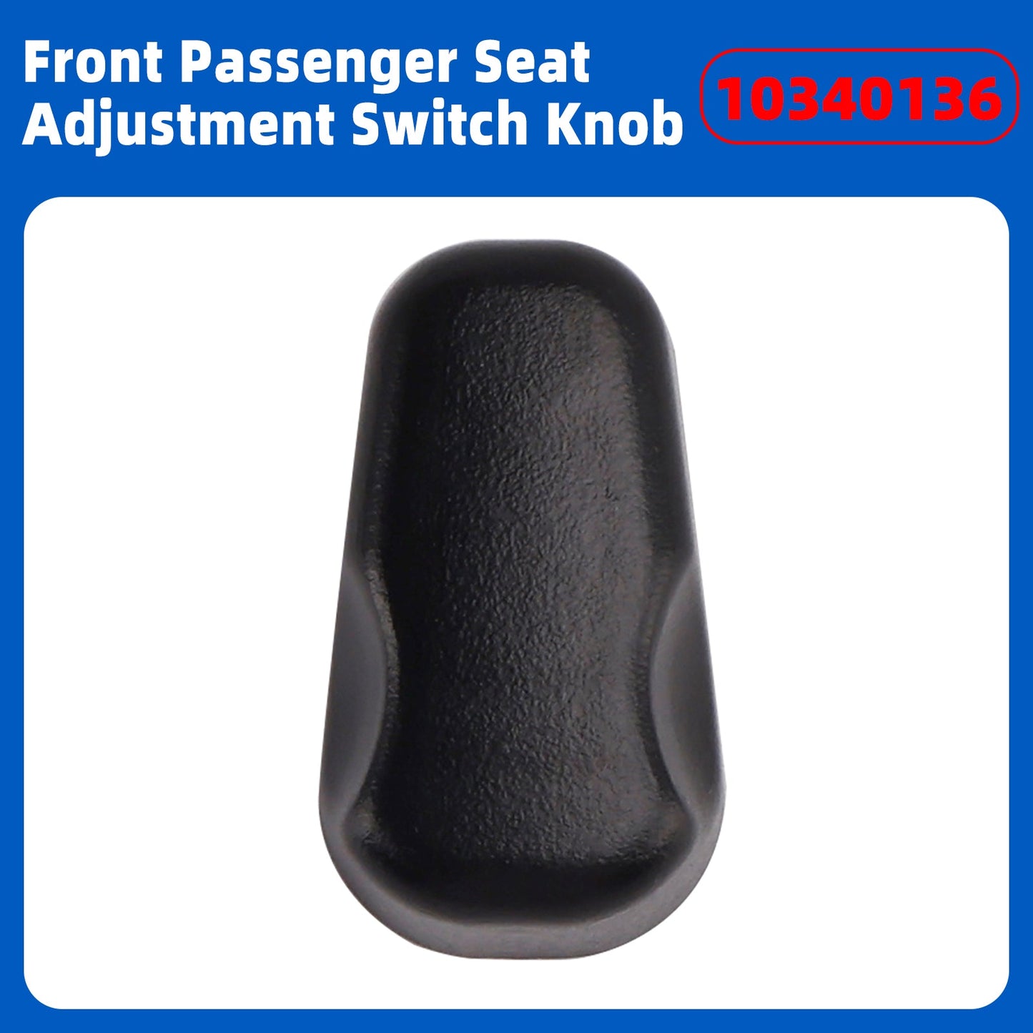 Manopola di regolazione del sedile del passeggero anteriore per Chevrolet 2006-2016 10340136
