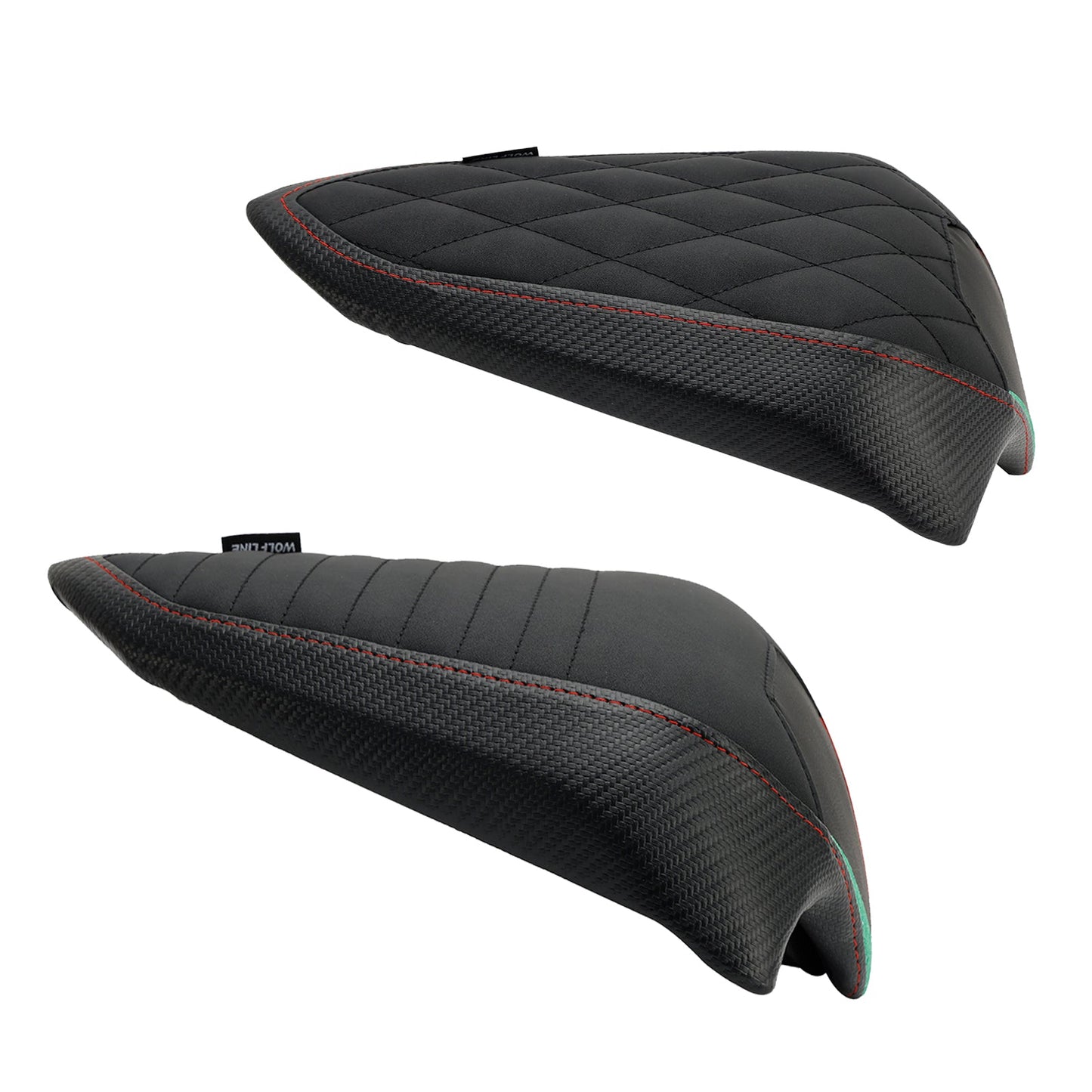 Cuscino del sedile passeggero posteriore DU Streetfighter V2 2022-2023 Pu passeggero piatto