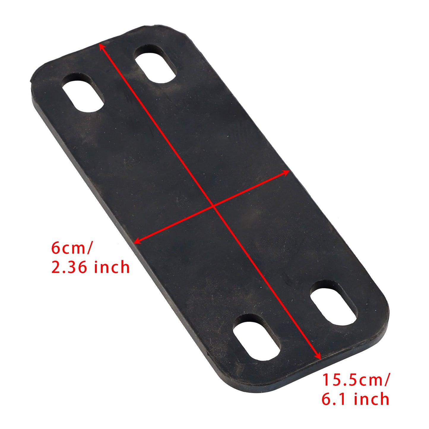 Staffa inferiore per tubo di scarico in acciaio inossidabile per cabina Peterbilt 359/379 14-12998