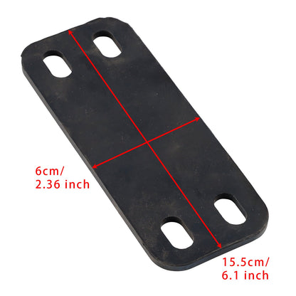 Staffa inferiore per tubo di scarico in acciaio inossidabile per cabina Peterbilt 359/379 14-12998