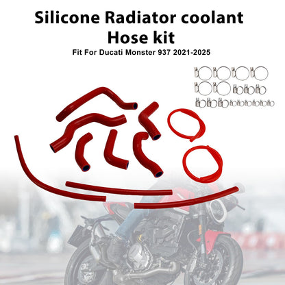 Tubo flessibile del liquido di raffreddamento del radiatore in silicone Ducati Monster 937 2021-2025