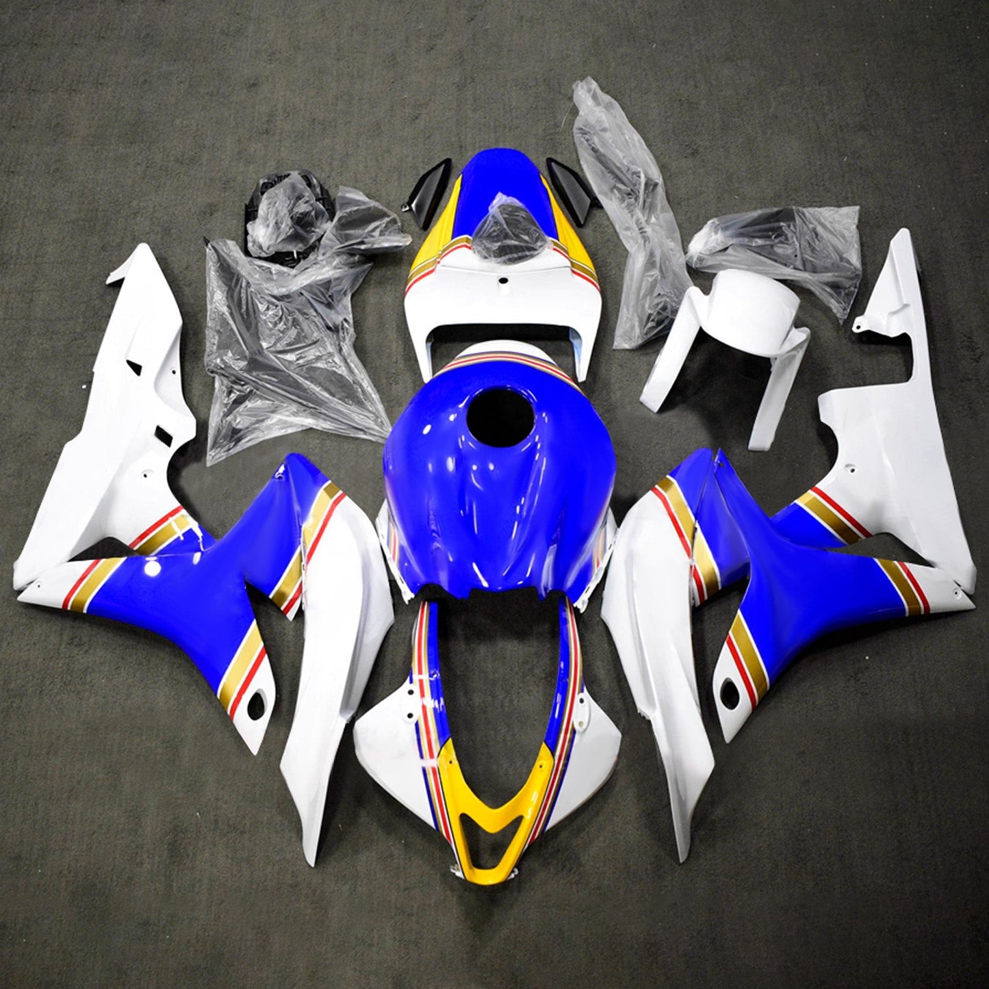 Kit di carene in plastica ABS stampate a iniezione per Honda CBR600RR 2007-2008 F5