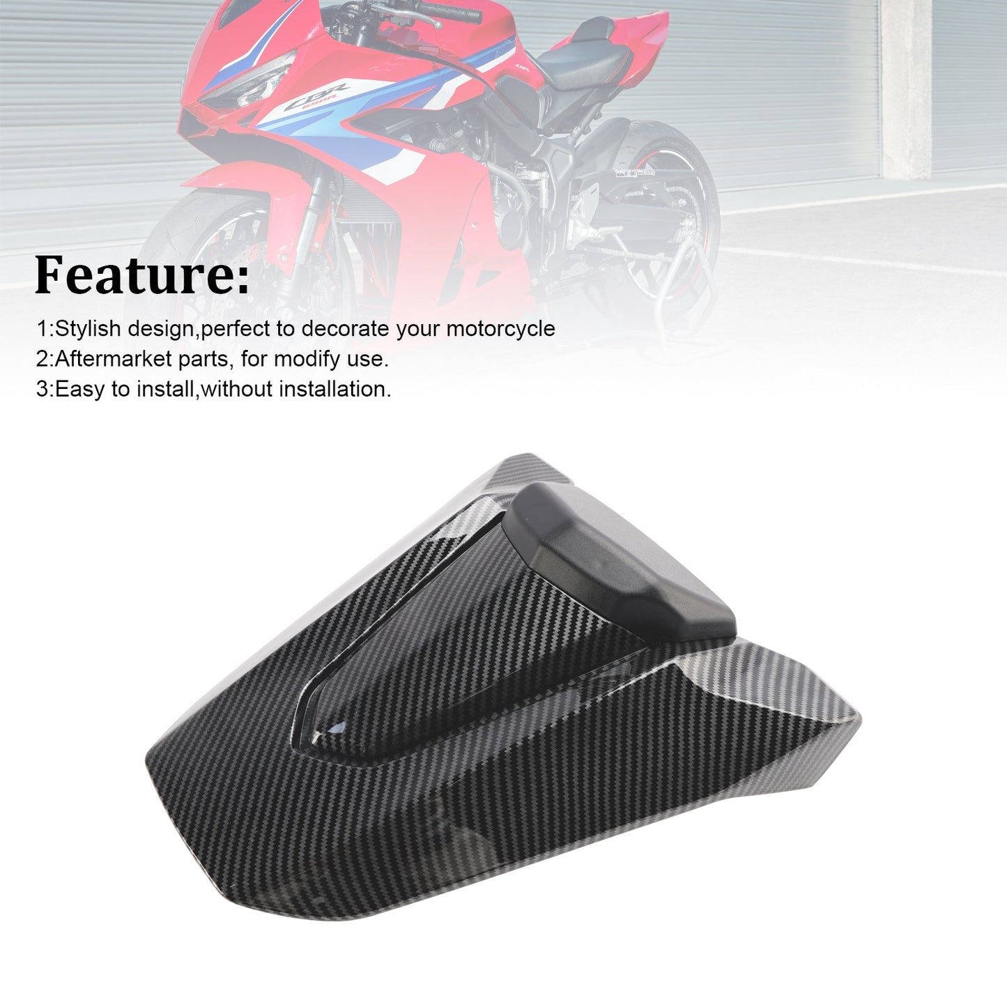 Copertura carenatura posteriore per Honda CBR650R CB650R 2024-2025