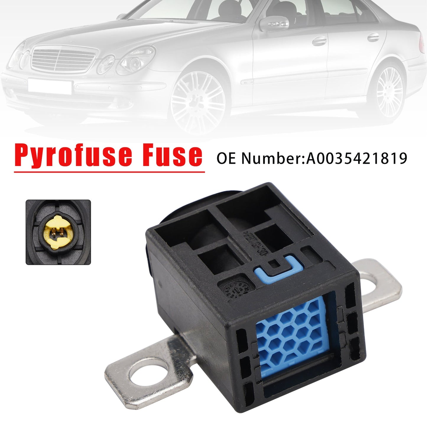 Fusibile Pyrofuse A0035421819 per Mercedes-Benz GL X166 GLE W166 GLK X204