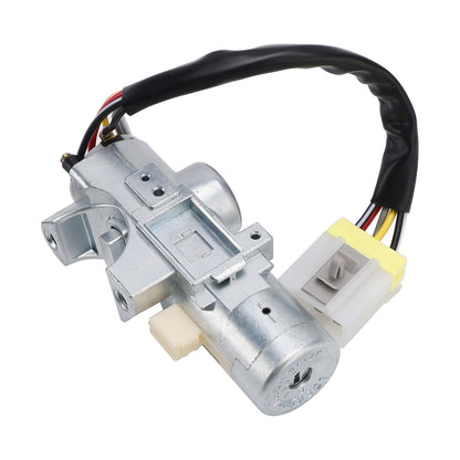 Kit serratura porta cilindro di accensione con 2 chiavi K9810-2S806 per Nissan Navara D22 1997-2006